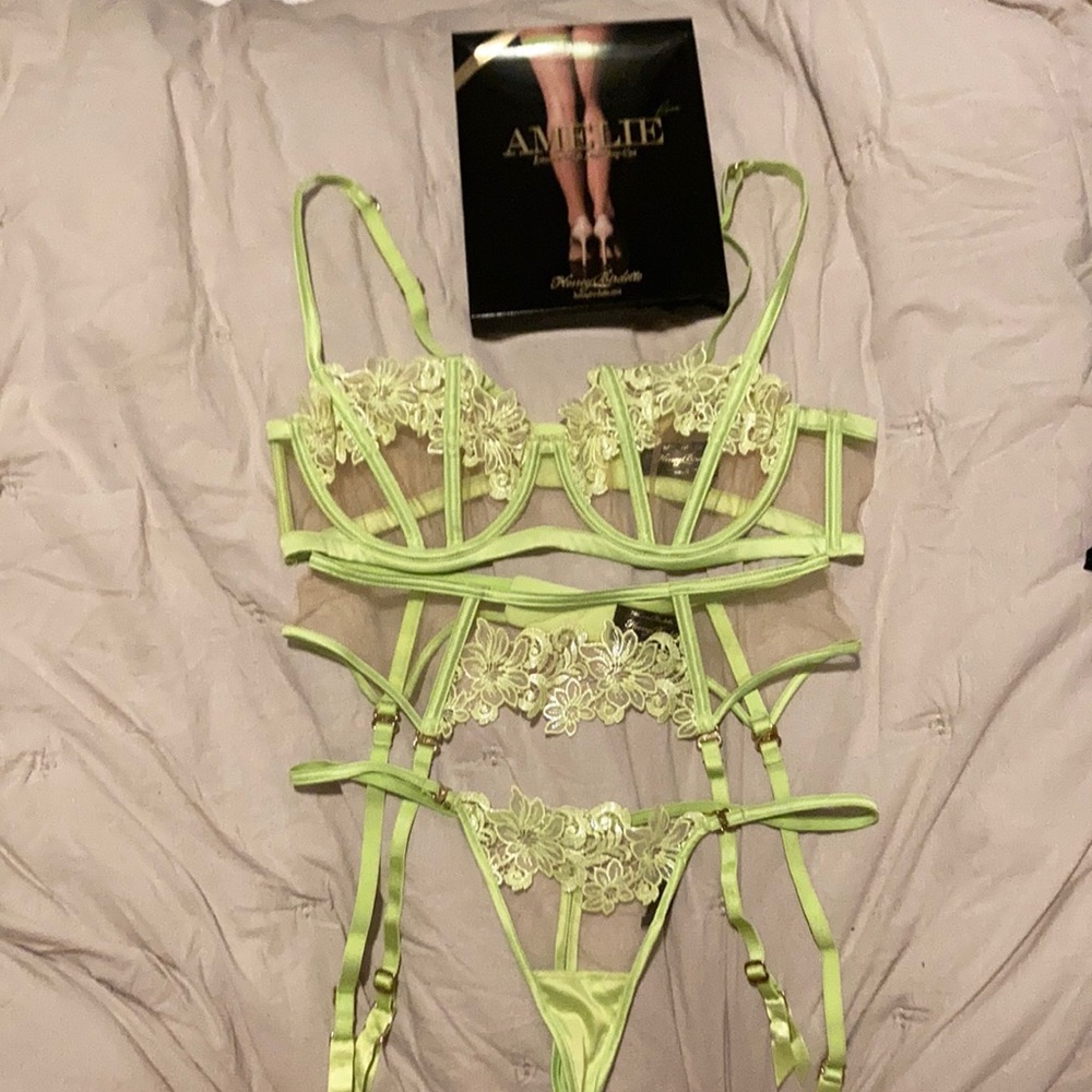 Honey Birdette Amelie Lime